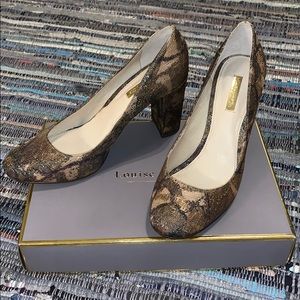 High heeled block heels